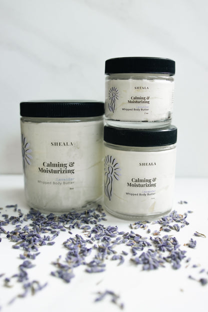 Calming + Moisturizing: WHIPPED LAVENDER