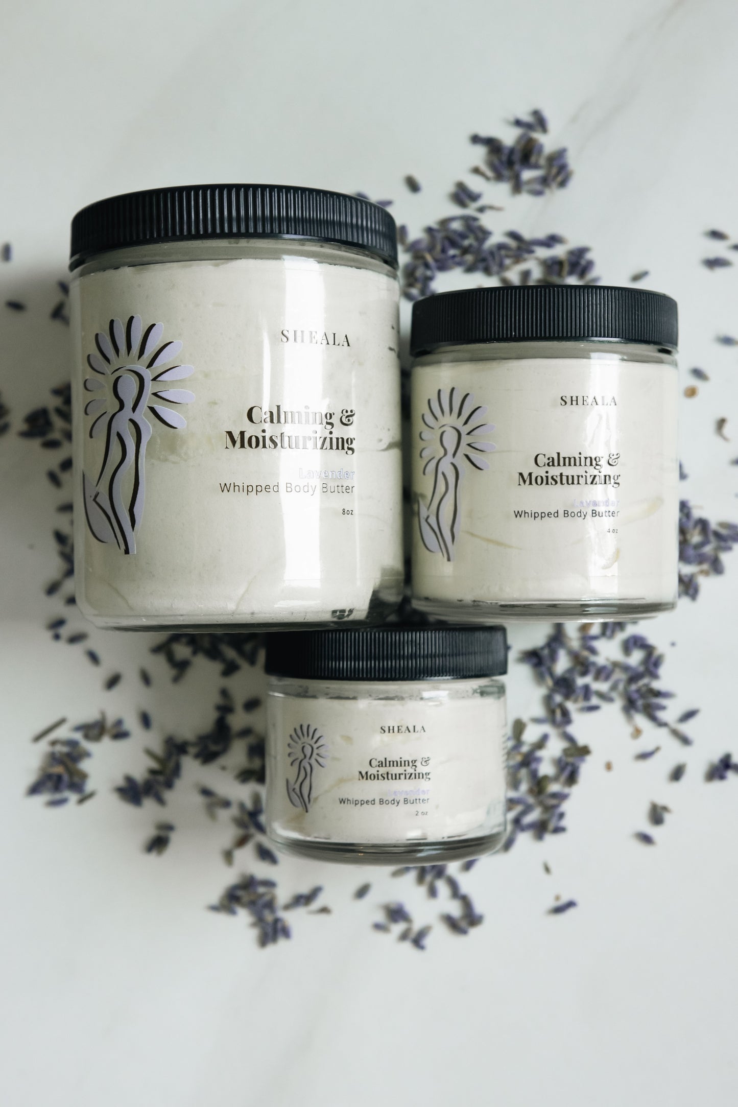 Calming + Moisturizing: WHIPPED LAVENDER