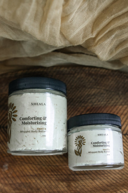 Comforting + Moisturizing: WHIPPED VANILLA